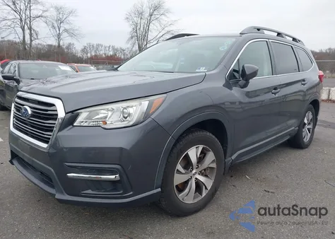 2019 Subaru Ascent Premium from USA, damaged, VIN 4S4WMACD9K3457583